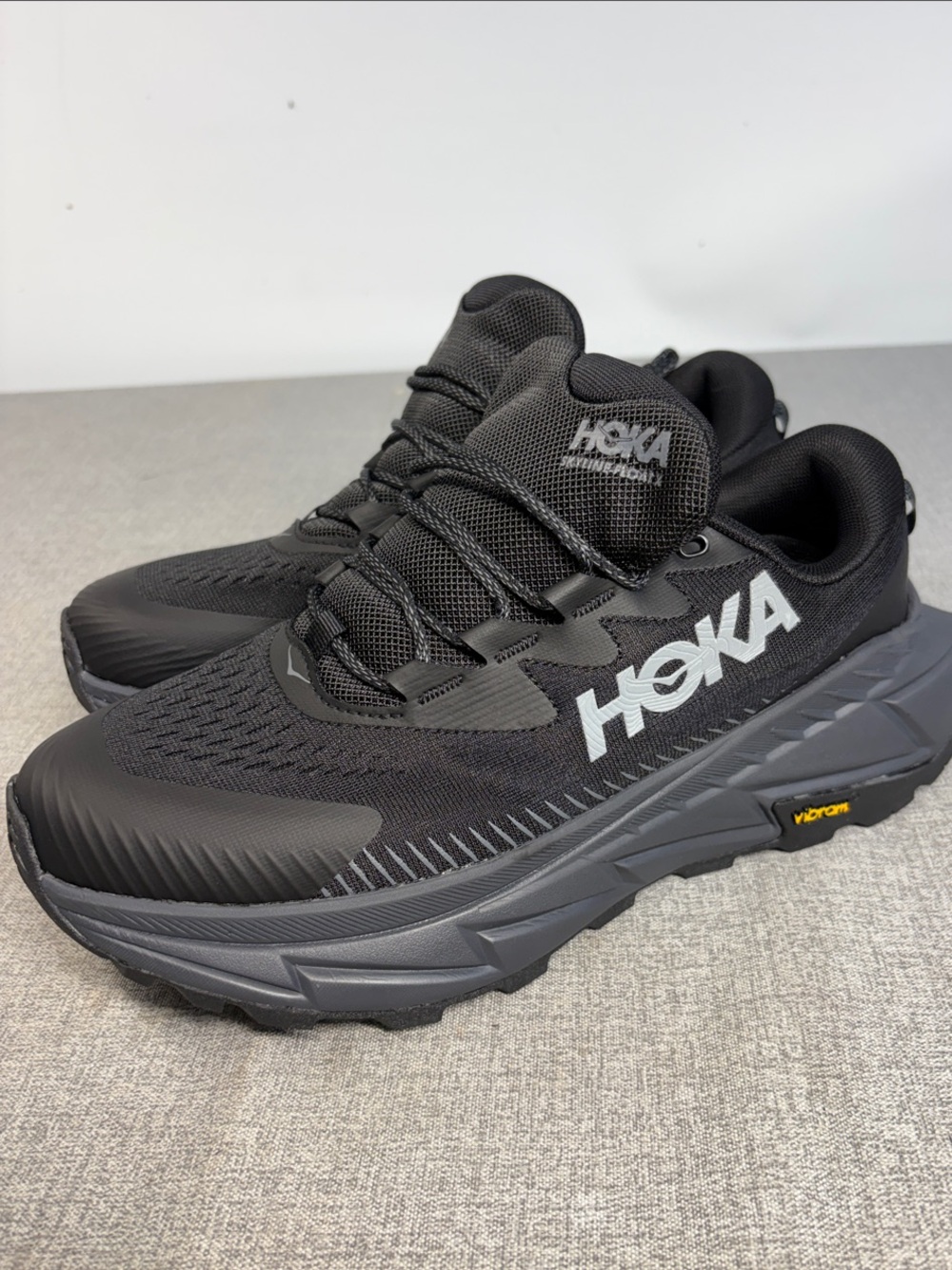 Hoka One One HOKA Skyline Float X Triple Black Size 9D No Box